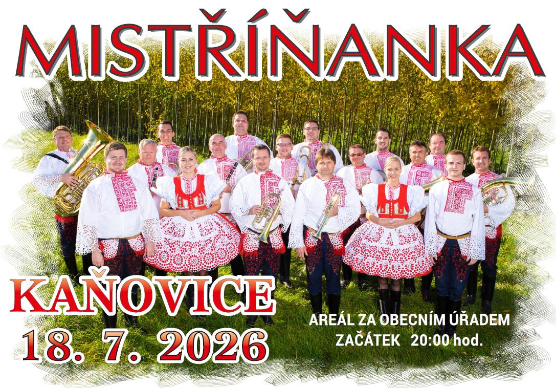 Mistříňanka v Kaňovicích 18.7.2026