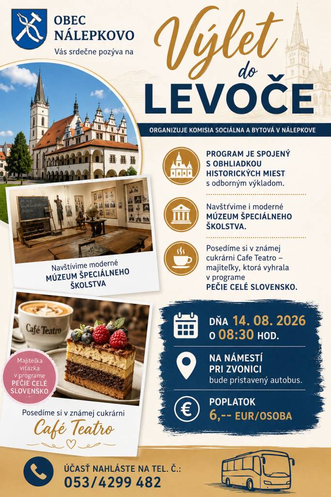 Výlet do Levoče