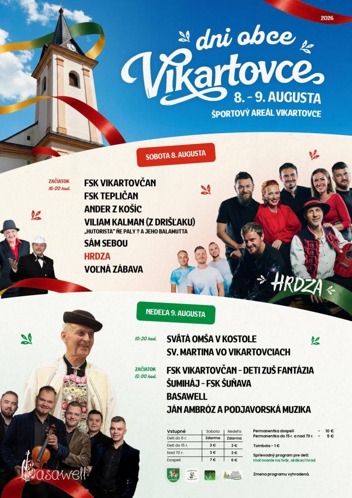 Dni obce Vikartovce