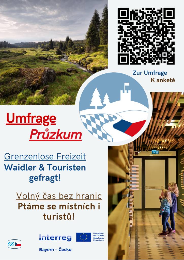 „Volný čas bez hranic – ptáme se místních i turistů!“.