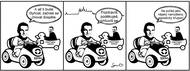 Motoristé jdou do sebe
