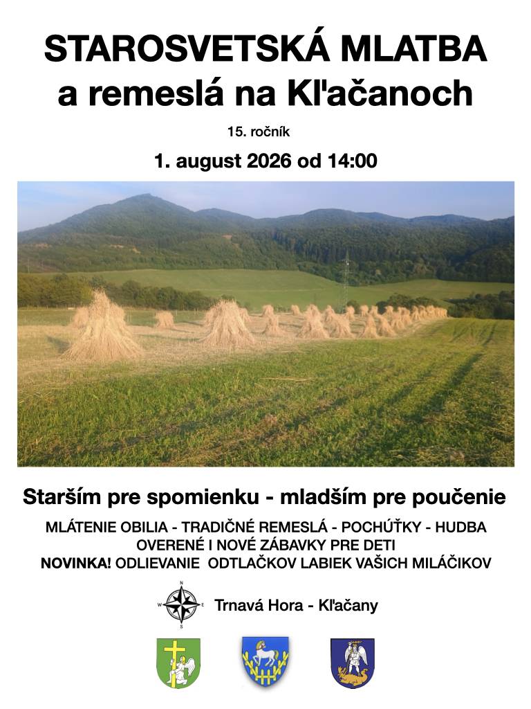 15. ročník - 1. august 2026 od 14,00 hod.