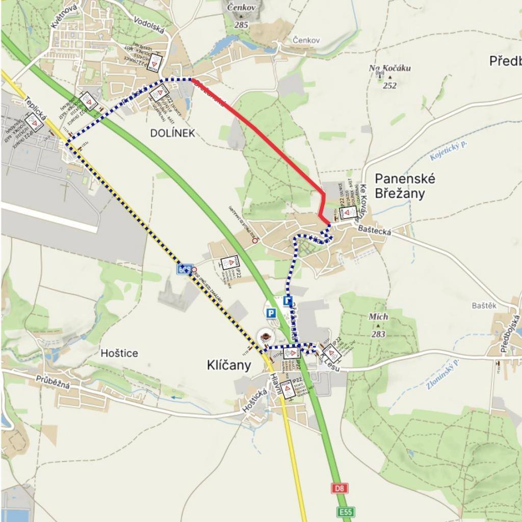 Milí Břežaňáci, dlouho očekávaný okamžik je tady! Pro všechny, kdo tomu nevěřili - příští týden bude zahájena rekonstrukce krajské silnice z Břežan do Dolínku. Usilovali jsme o to posledních asi 5 let a naše urputnost nakonec přinesla výsledky. Huráá :-)