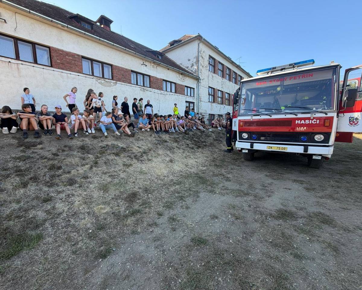 Podpořili jsme místní tábor pro děti v Bítově