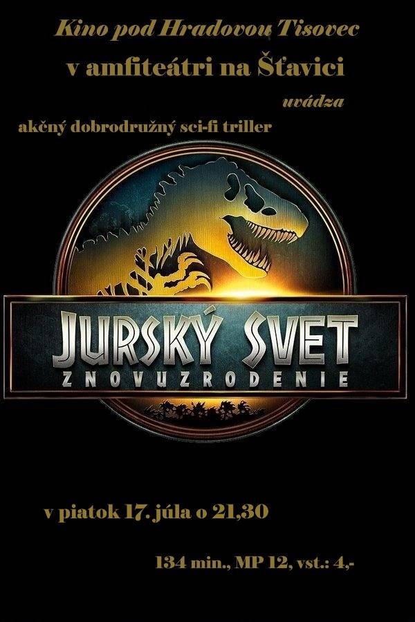 V piatok 17. júla o 21.30 hodine sa v amfiteátri na Šťavici