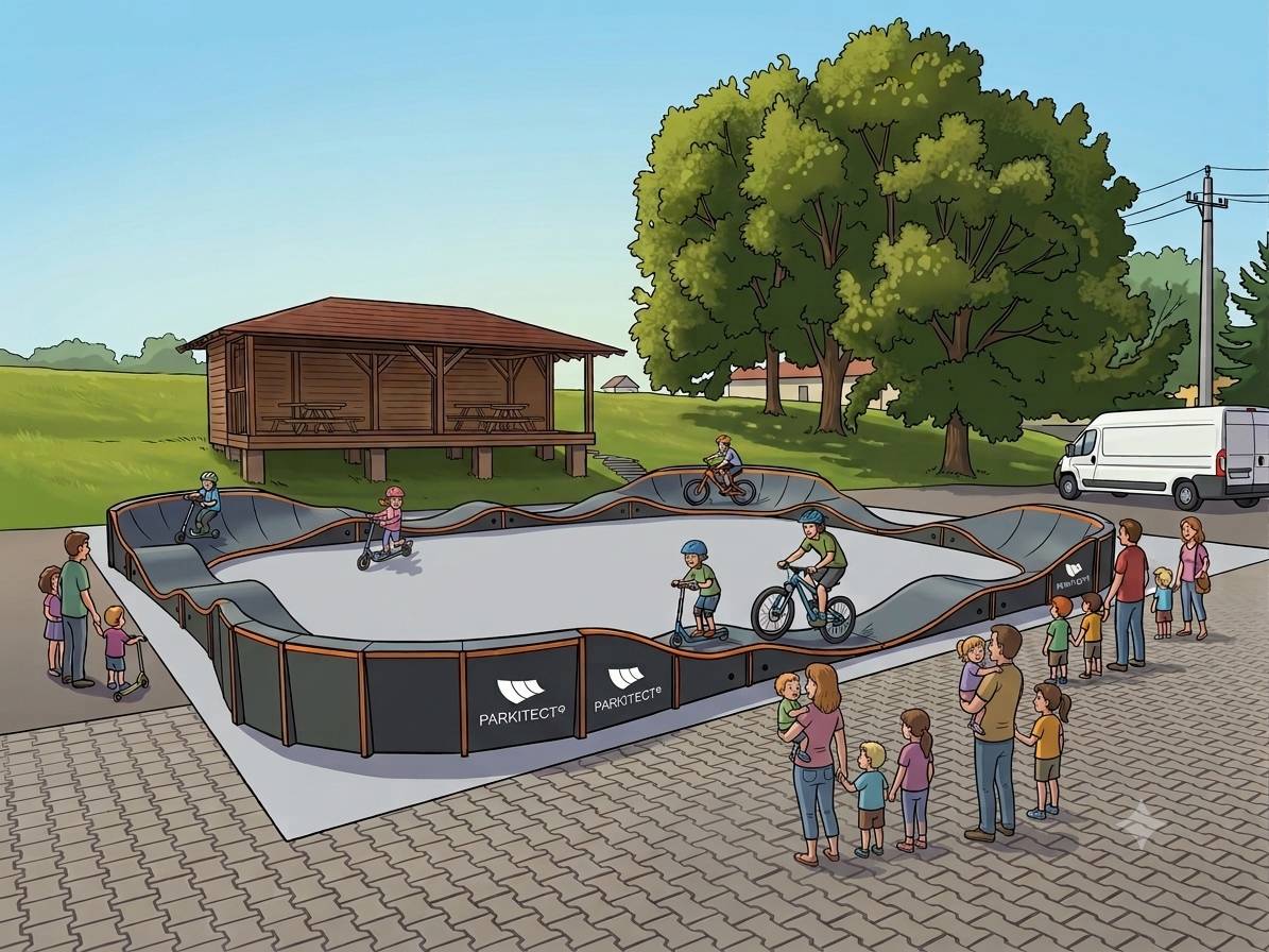 Od úterý 4. srpna do pátku 4. září bude na prostranství u sokolovny instalována mobilní pumptracková dráha. Puptracková dráha bude po celou dobu volně přístupná pro veřejnost. Provozní řád je uveden níže a bude vyvěšen i na místě. Prosíme respektujte tento provozní řád, zejména ustanovení týkající se bezpečnosti, a poučte své děti. Zejména použití vhodné přilby, a ideálně i chráničů, je nezbytné. Řidiče parkující za sokolovnou žádáme, aby po dobu kdy bude pumptrack instalován pokud možno využívali k parkování jiná místa v obci.