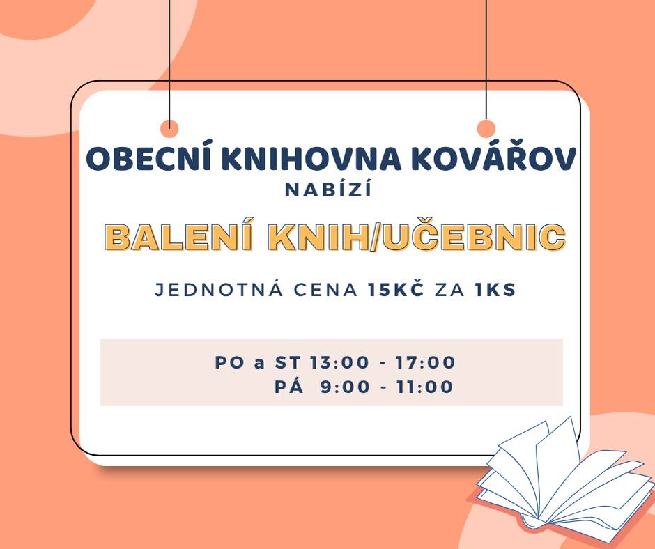 I letos si u nás v knihovně můžete nechat zabalit učebnice. Nečekejte na září, přijďte klidně už v srpnu.