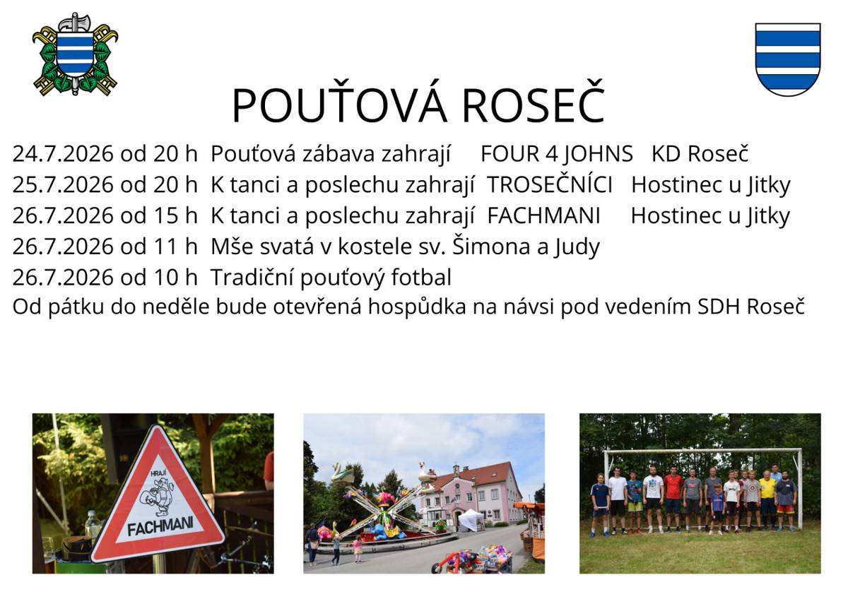 Pouťové dny v Roseči