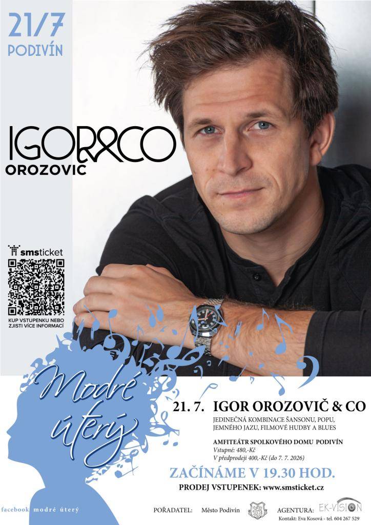 Dovolujeme si Vás pozvat na "Modré úterý".