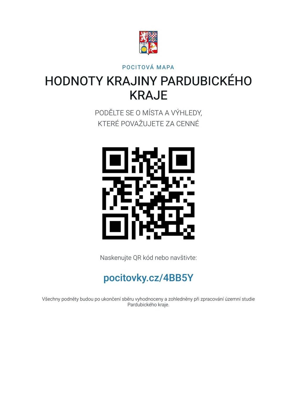 Hodnoty krajiny Pardubického kraje – zapojte se do pocitové mapy