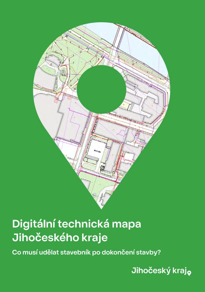 Stavíte a nevíte si rady se zápisem údajů o stavbě do Digitální technické mapy Jihočeského kraje? Právě pro Vás jsme připravili jednoduchý postup a vysvětlení, jak si se splněním povinnosti zápisu údajů o objektech a zařízeních do DTM Jihočeského kraje poradit a kam se případně obrátit o pomoc.