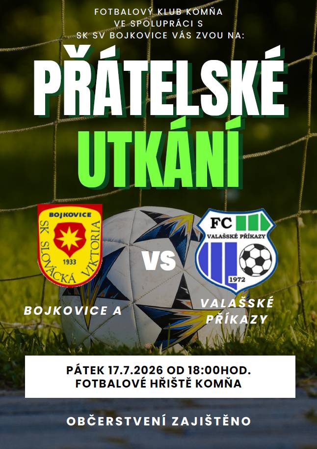 17. července 2026 od 18:00 hodi