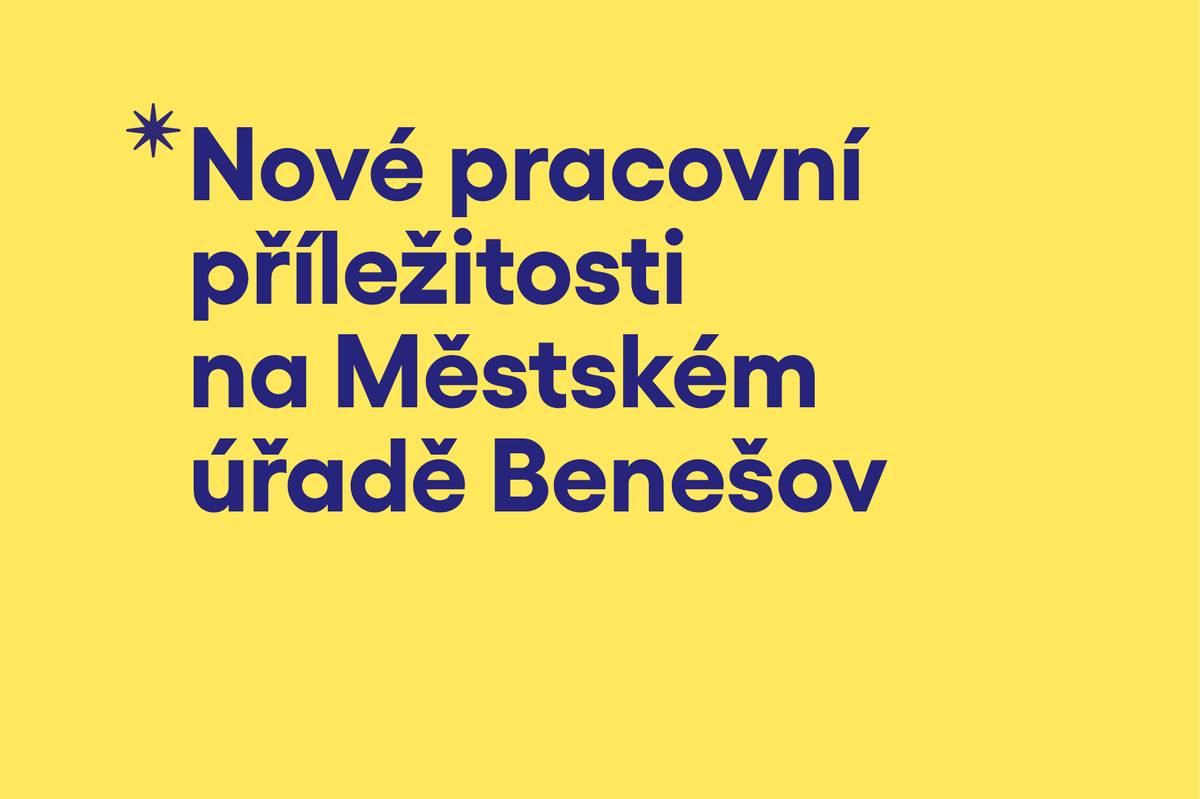 Město Benešov hledá novou kolegyni nebo nového kolegu na pozici tisková mluvčí / tiskový mluvčí. Pokud vás baví komunikace, psaní, práce se sociálními sítěmi i médii a chcete se podílet na informování veřejnosti o dění ve městě, může být tato pozice právě pro vás.