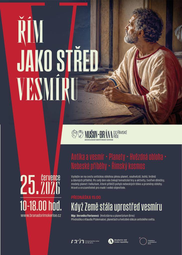 Řím jako střed vesmíru  25. července 2026, 10:00–18:00