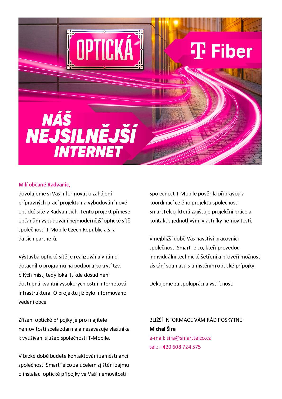 Viz leták.