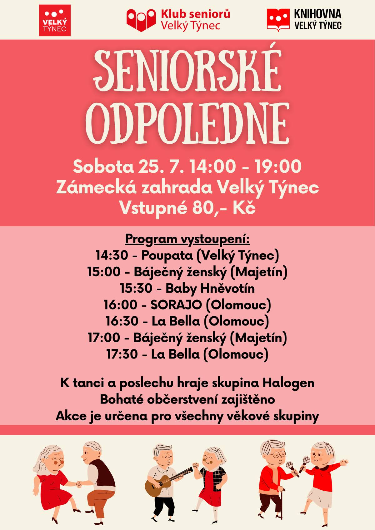 25.7.2026, 14:00 - 19:00 hod., zámecká zahrada