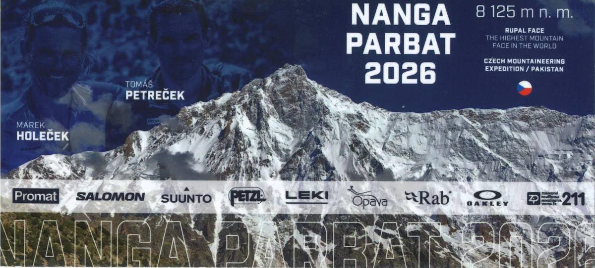 Náš slavkovský občan Tomáš Petreček pozdravuje z expedice Nanga Parbat.