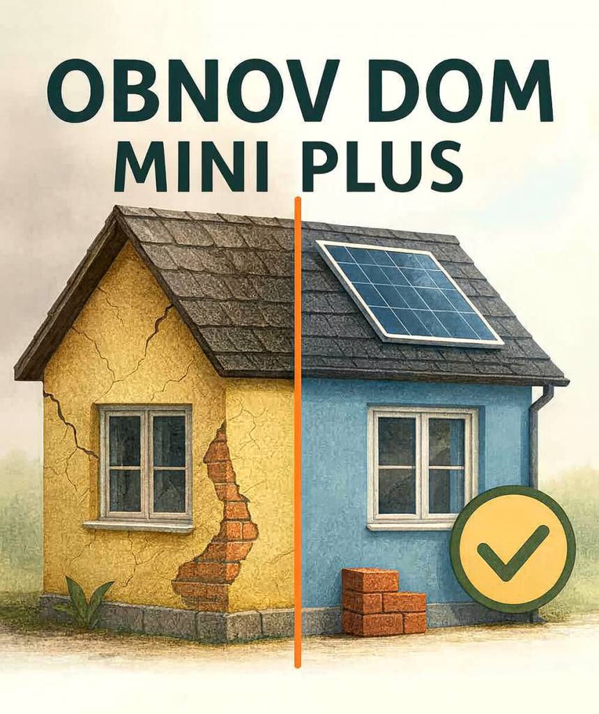 Minister životného prostredia SR Tomáš Taraba ohlásil podmienky novej výzvy Obnov dom mini+, ktorá umožní vyše 16 900 majiteľom rodinných domov ohrozených energetickou chudobou získať dotáciu až 11 tisíc eur na komplexnú obnovu za ešte výhodnejších podmienok a menšieho množstva administratívy.