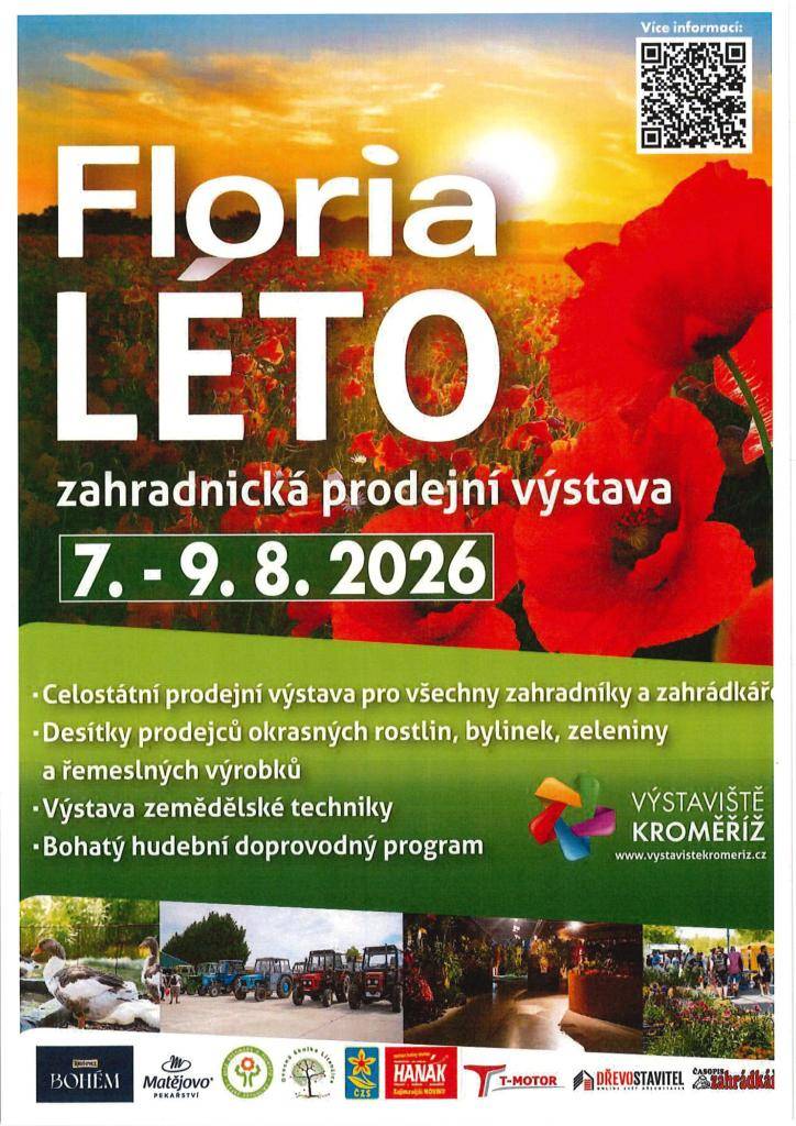 - 7. - 9.8.2026  - Výstaviště Kroměříž