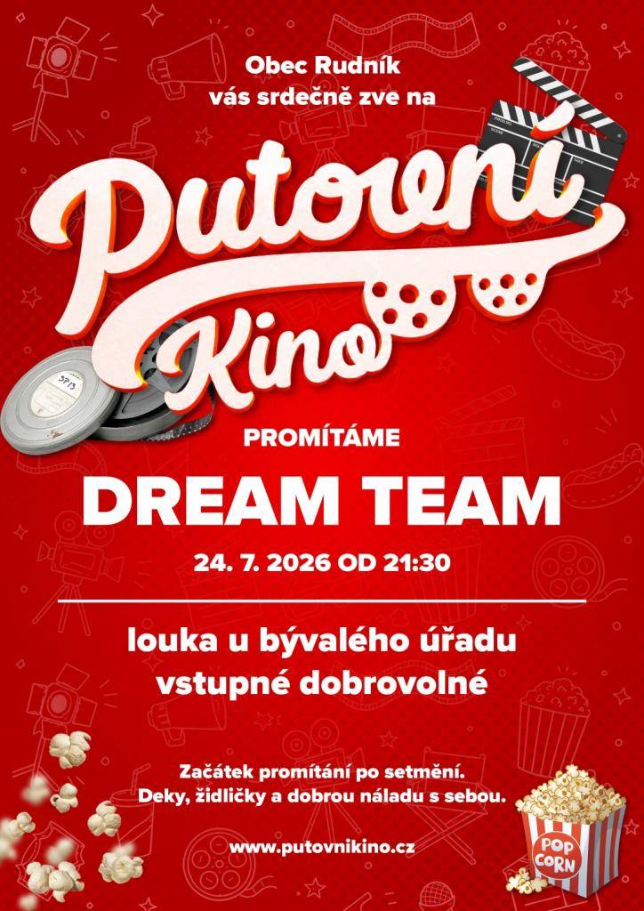 Zveme vás na druhé letošní promítání letního kina.