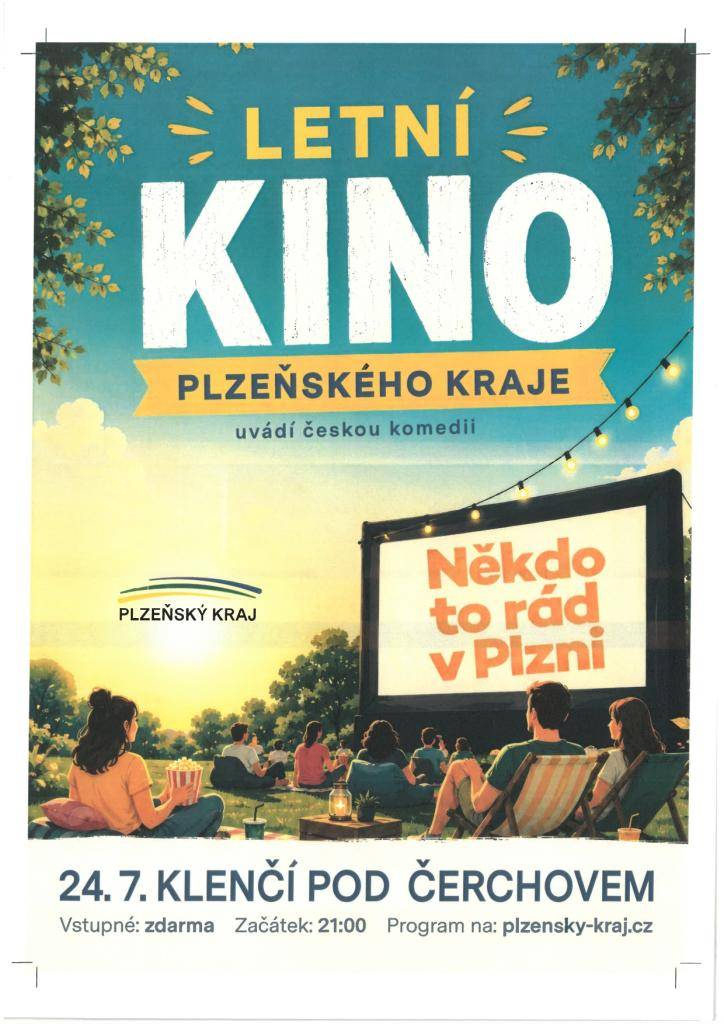 Česká komedie režiséra a scenáristy Martina Horského, kde hlavní role ztvárnili Miroslav Donutil, Jiří Lábus a Martin Pechlát na vás čeká 24.7.2026 od 21 hodin na Staré poště v Klenčí- VSTUP ZDARMA, přístupné od 12 let, OBČERSTVENÍ ZAJIŠTĚNO