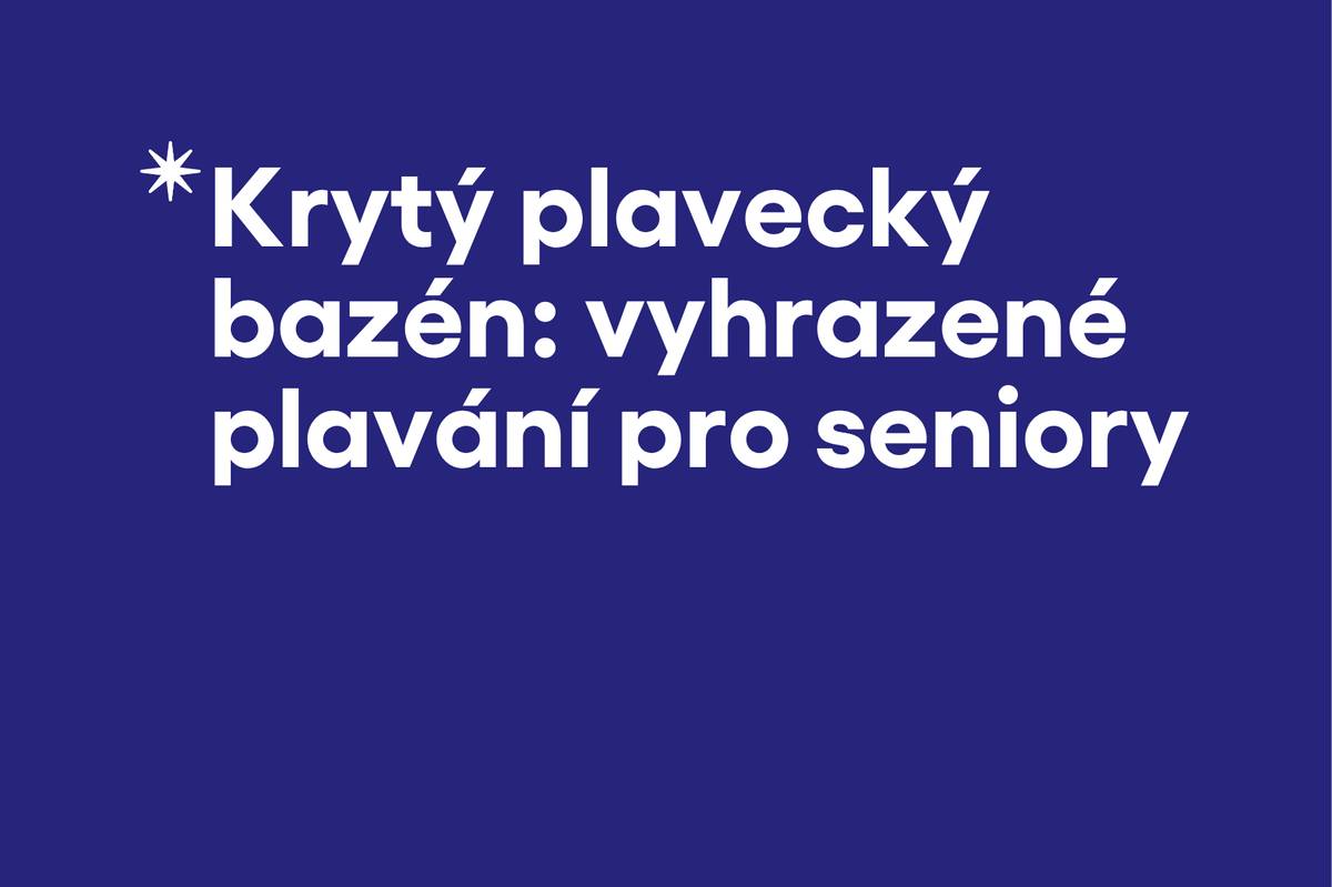 Také během srpna budou mít senioři možnost využít vyhrazené hodiny v krytém bazénu Městských sportovních zařízení Benešov. Pravidelné plavání je skvělým způsobem, jak si udržet kondici, podpořit zdraví a příjemně strávit letní dopoledne.