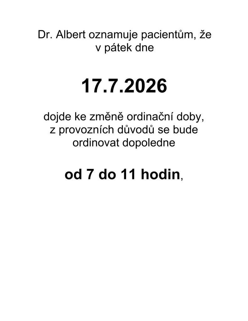 Oznámení