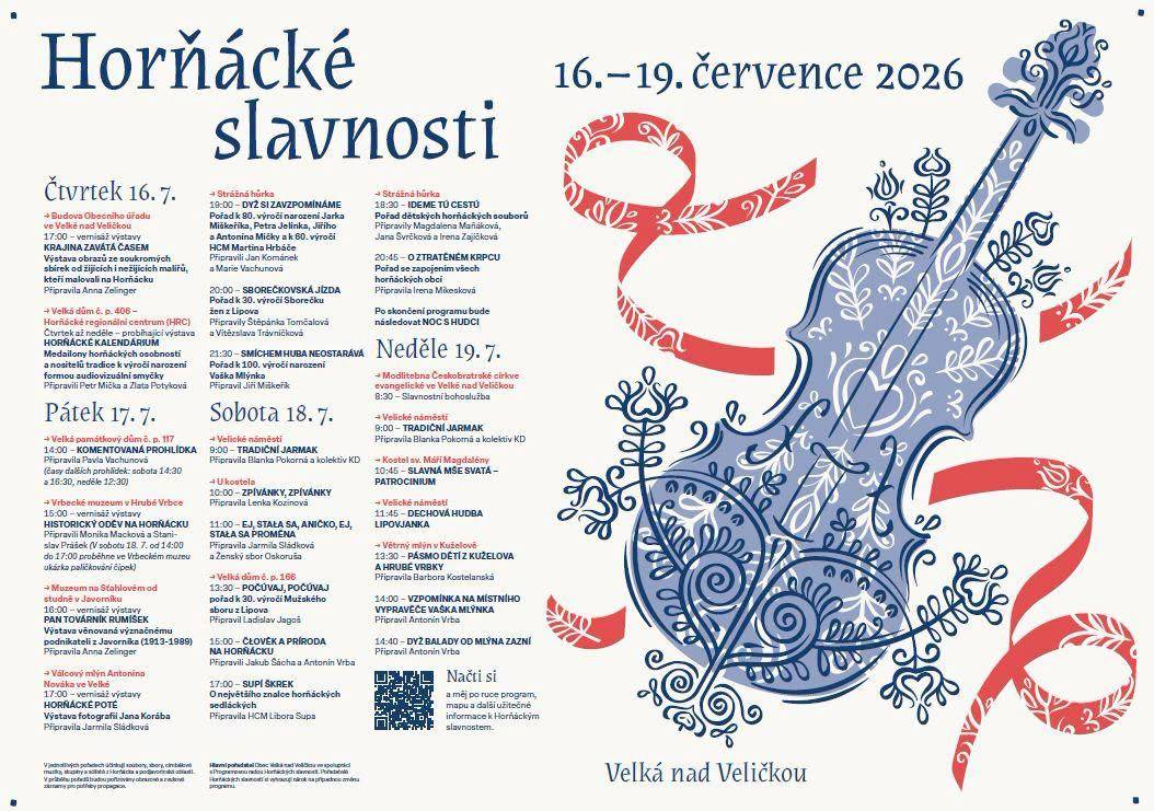 Generálka na HS 2026 je za námi a všechno je připraveno. ❤️ Přijďte o víkendu podpořit účinkující. Na Strážné Hůrce se představí Lúčánek, Horňácká cimbálová muzika Háj i dospělí z Louky. Těšíme se na společné setkání plné hudby, zpěvu, tance a krásných horňáckých tradic.