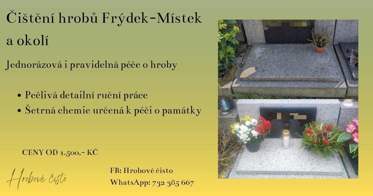 ručního čištění hrobů