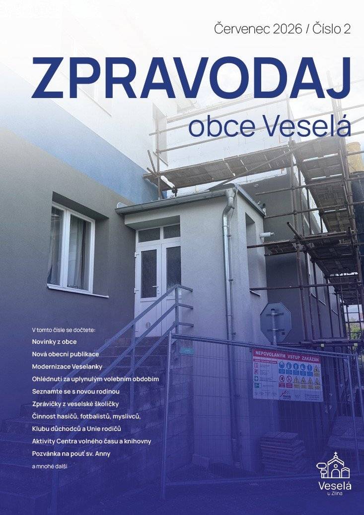 Druhé číslo našeho obecního Zpravodaje už si můžete přečíst v elektronické verzi zde v MUNIPOLIS pod záložkou Chytrý zpravodaj. Tištěnou verzi naleznete ve svých schránkách příští týden. Přejeme pěkné počteníčko!
