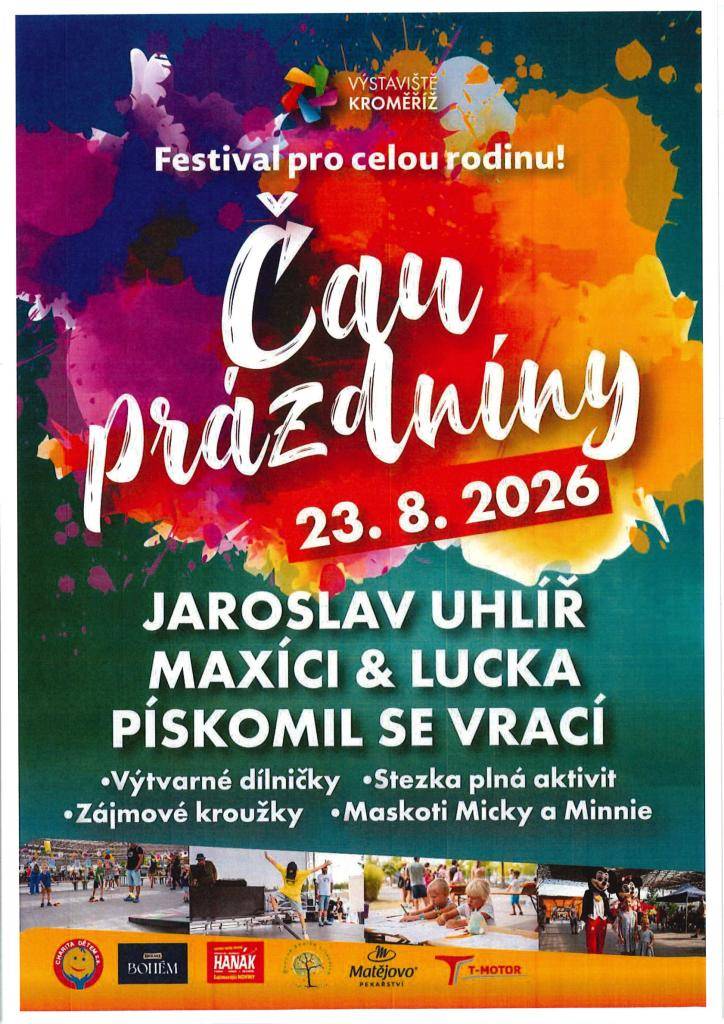 - 23.8.2026  - Výstaviště Kroměříž