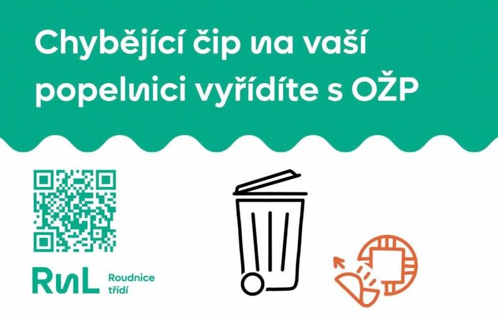 Nemáte na popelnici čip? Využijte dodatečné registrace. Dosud jsme v ulicích Roudnice postupně označili většinu řádně přistavených nádob na směsný odpad. Pořídili jste si novou popelnici nebo se na vás jen nedostalo? Kontaktujte co nejdříve odbor životního prostředí. V červenci minulého roku zahájilo Město Roudnice nad Labem ve spolupráci s firmou Meva a.s. evidenci a čipování plastových nádob na směsný komunální odpad. Díky aktivnímu zapojení občanů se podařilo označit přes dva tisíce popelnic po celém městě. Pokud i přesto vaše nádoba dosud nebyla označena nebo jste ji vyměnili za vhodnější typ, kontaktujte prosím odbor životního prostředí městského úřadu Roudnice nad Labem: Adéla Medáčková - amedackova@roudnicenl.cz, tel.: 416 850 271 Milena Nováková - mnovakova@roudnicenl.cz, tel.: 416 850 143 Včasnou registrací pomůžete s přípravou změny svozového systému. Ten by měl nově stanovit poplatek podle objemu nádoby a četnosti jejího svozu, bez ohledu na počet osob v domácnosti. Se zavedením změn se však počítá nejdříve od 1. ledna 2027.