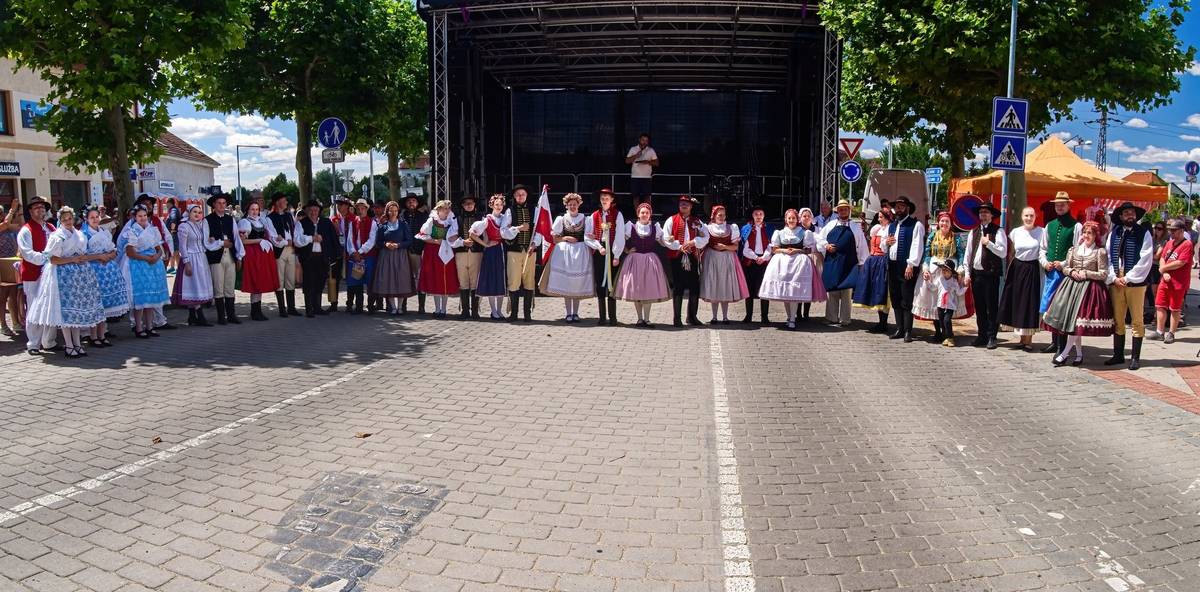 V sobotu 11.7. 2026 na meruňkobraní v Židlochovicích proběhla přehlídka tradičních regionálních krojů Jižního Brněnska-Židlochovicka. Této krásné kulturní akce se zúčastnili i krojovaní z V. Němčic a to jeden kroj stárka, jeden kroj sklepníka a dva kroje mužáků. Přišlo krásné poděkování, zpráva od Kanava, Z.S., města Židlochovice za účast na přehlídce, udržování tradičních velkoněmčických krojů z Jižního Brněnska, Židlochovicka. My také děkujeme městu Židlochovice, Kanavam, Z.S. a všem pořadatelům za krásnou kulturní akci a velké díky patří taky všem zúčastněným obcím za podporu a udržování regionálních krojů a tradic. Také moc velké díky patří paní Mahovské a paní Brychtové z Obchůdku Pod Hradbami z Nosislavi za krásné nazdobení klobouků pro stárka, krásná práce a těšíme se na další spolupráci. DÍKY!