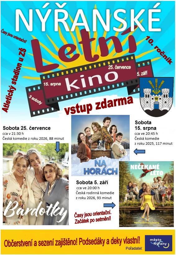 Nýřanské letní kino - 1. film