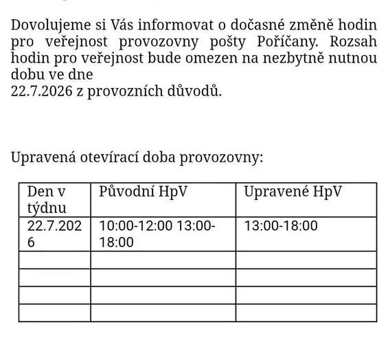 středa 22. 7.
