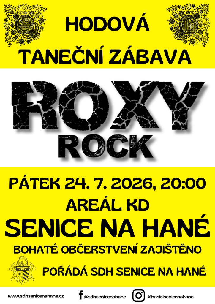 pátek - hodová zábava