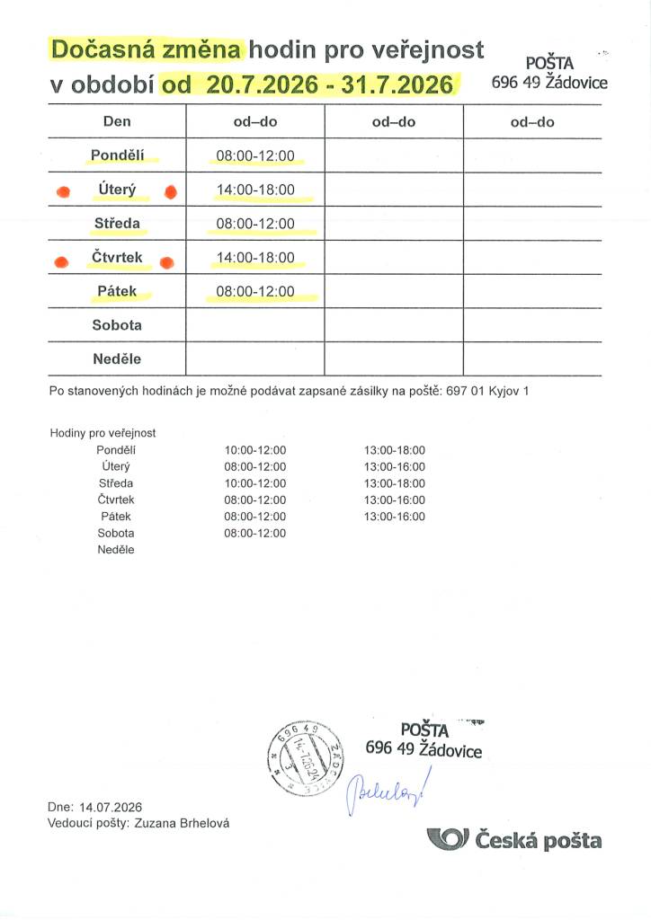 pouze v období 20.7. - 31.7.2026