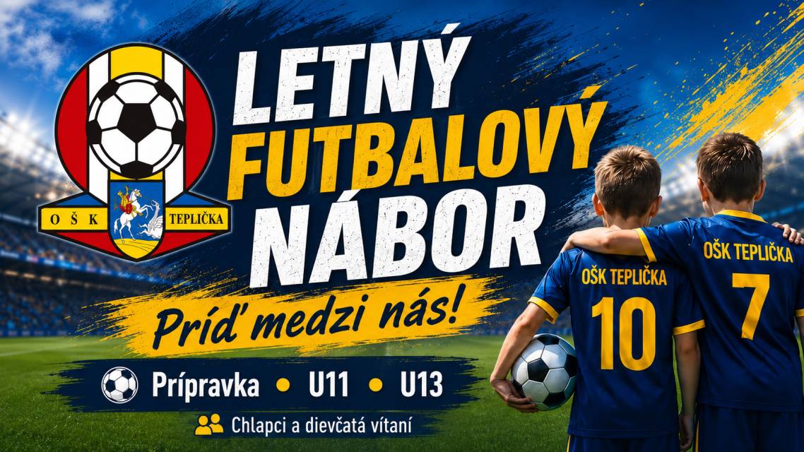 OŠK Teplička – jeden klub, jedna rodina