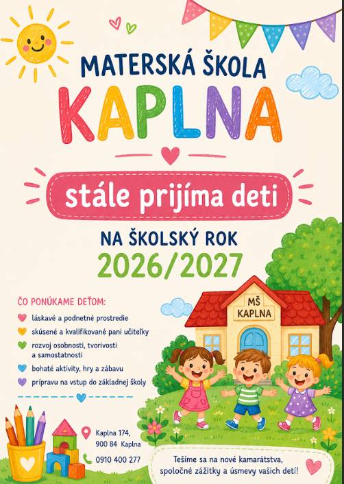 MŠ Kaplna