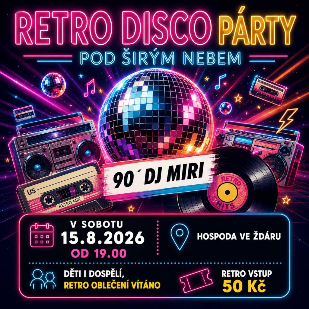 Disco pod širým nebem