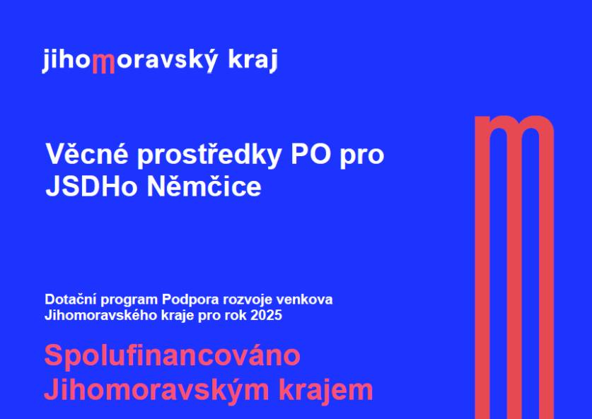 Spolufinancováno Jihomoravským krajem