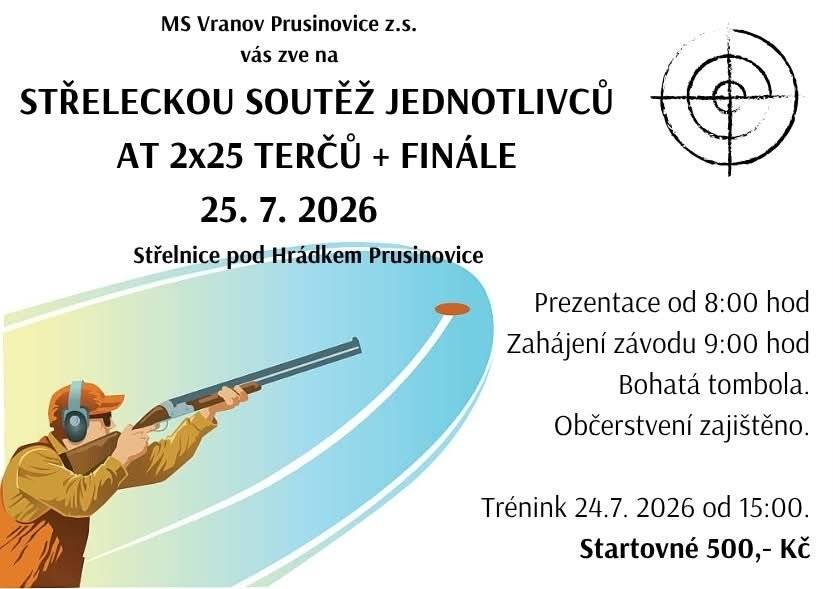 Sobota 25.7.2026