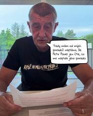 Babiš předčítač
