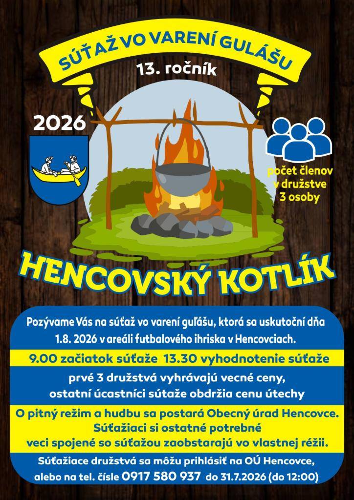 Hencovský kotlík 01.08.2026