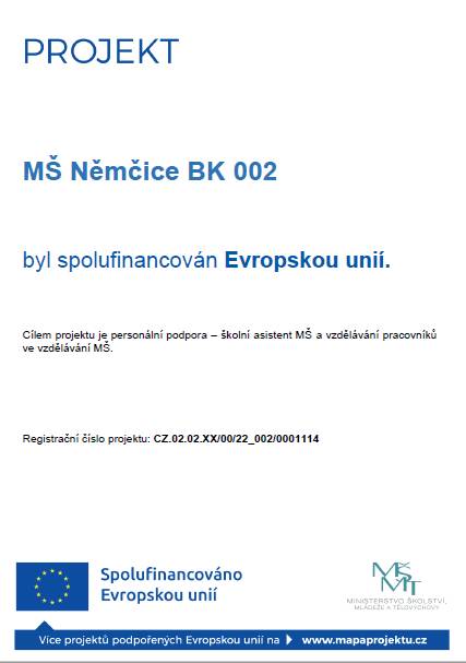 Spolufinancováno Evropskou unií
