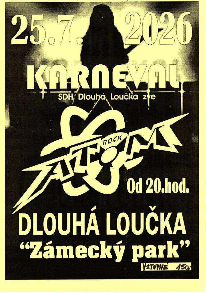 od 20 hodin v zámeckém parku Dlouhá Loučka