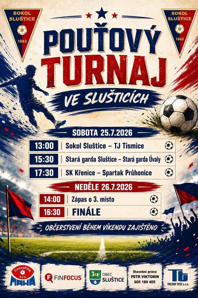 sobota 25.7. a neděle 26.7.2026