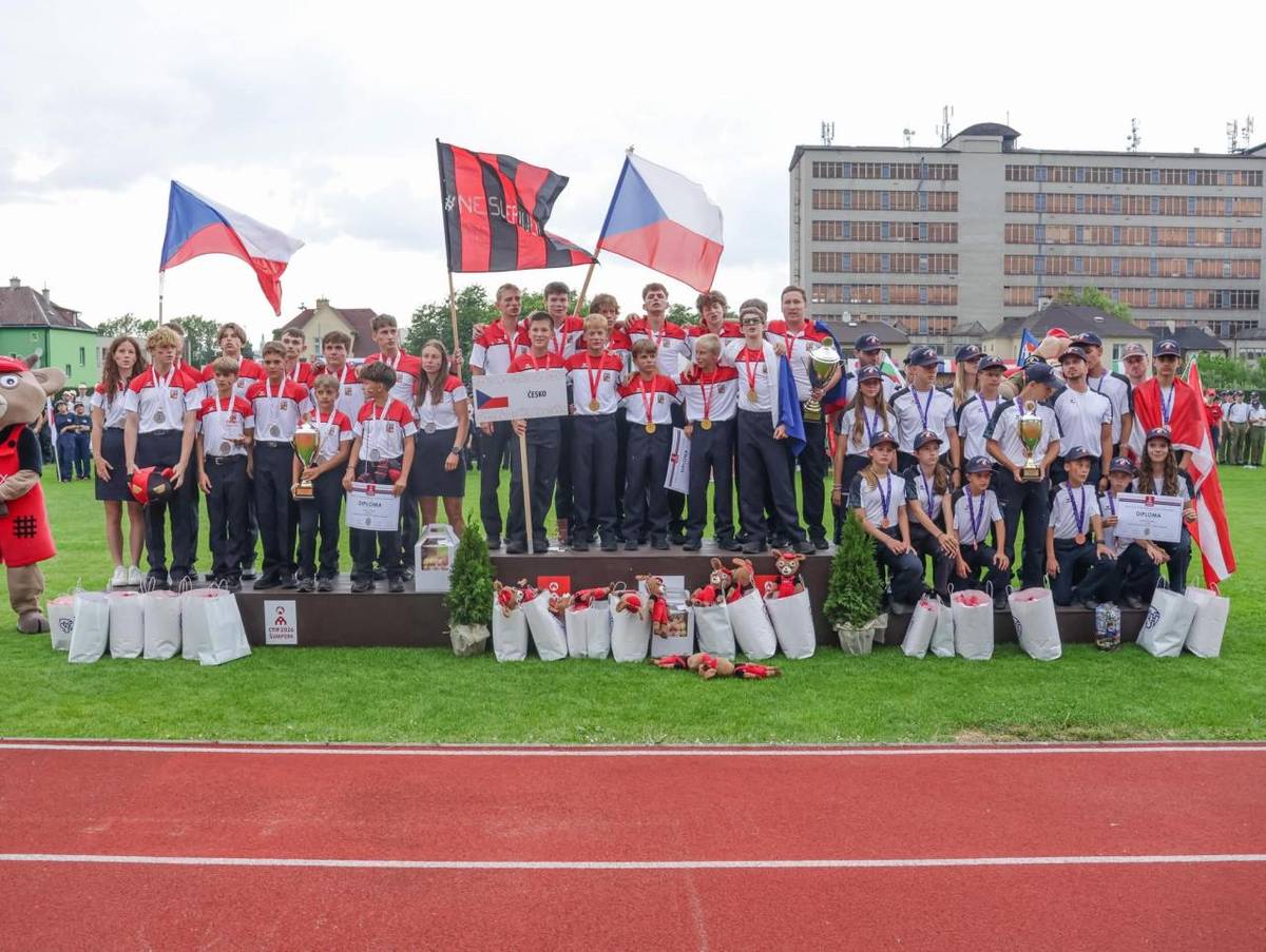 Velká radost a gratulace - Matyáš Walter (SDH Horní Bělá) se podílel na zisku fantastického stříbra na Mistrovství světa v klasických disciplínách CTIF.  Děkujeme za skvělou reprezentaci obce Horní Bělá.
