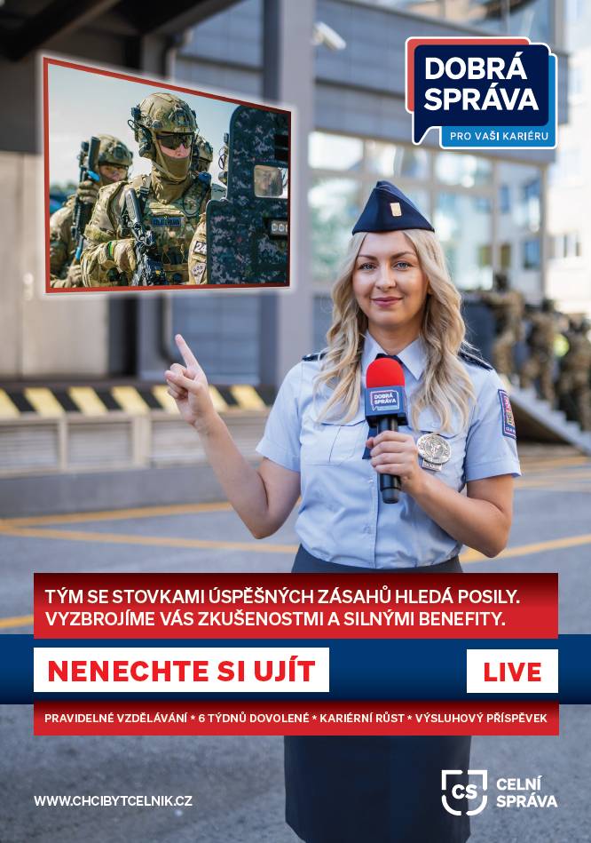 Celní správa hledá posily  do svých řad.