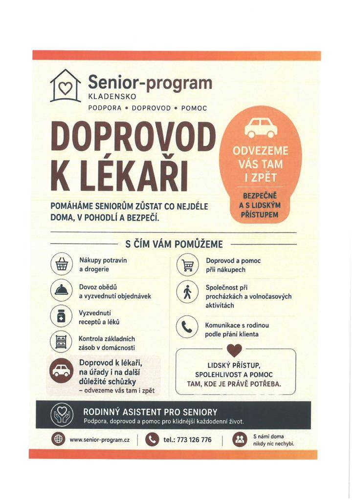 Pomáháme seniorům zůstat co nejdéle doma, v pohodlí a bezpečí - www.senior-program.cz.